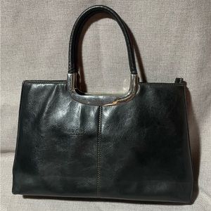 Vintage Gucci leather handbag